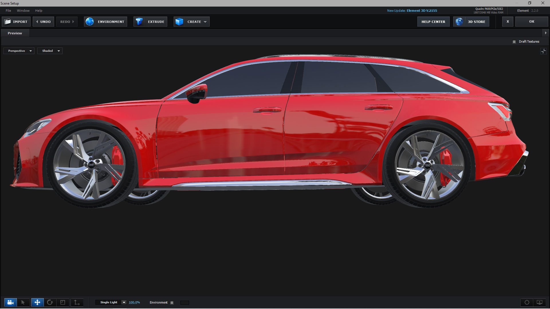 E3D - Audi RS6 Avant 2020 3D model_2