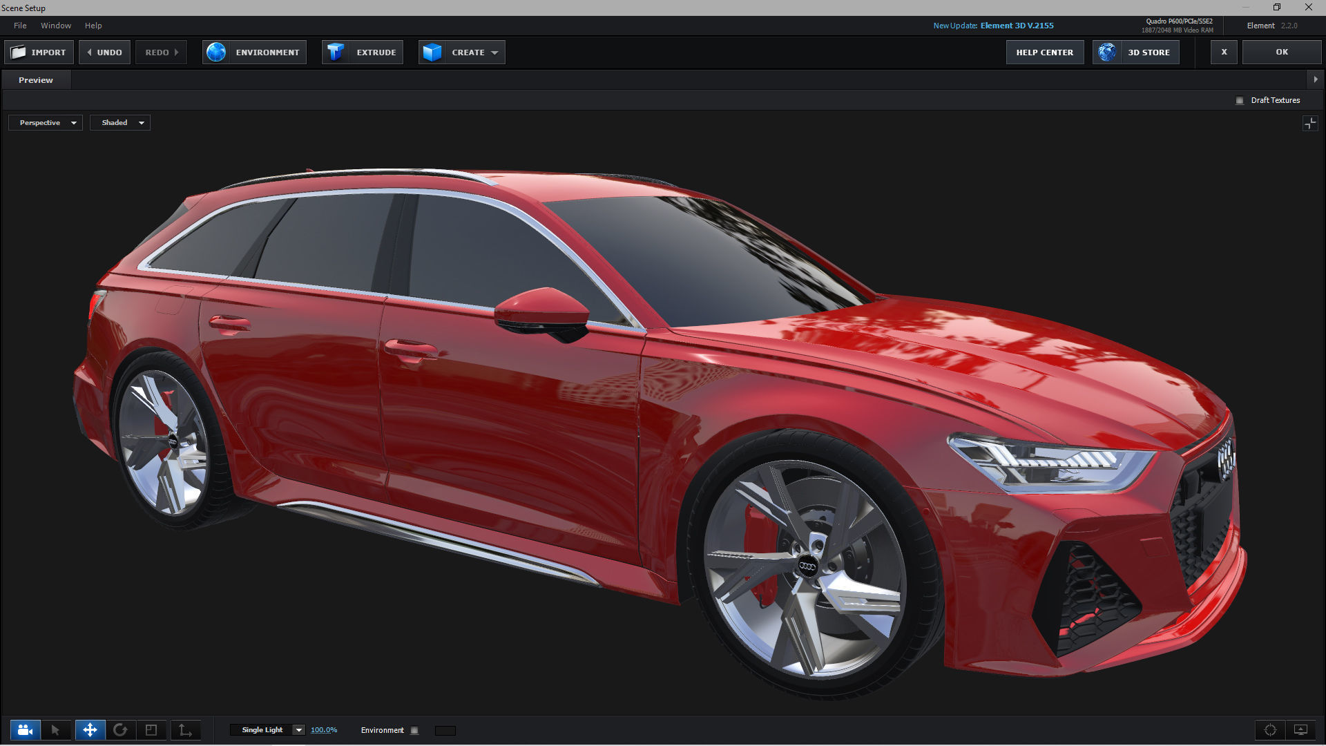 E3D - Audi RS6 Avant 2020 3D model_6
