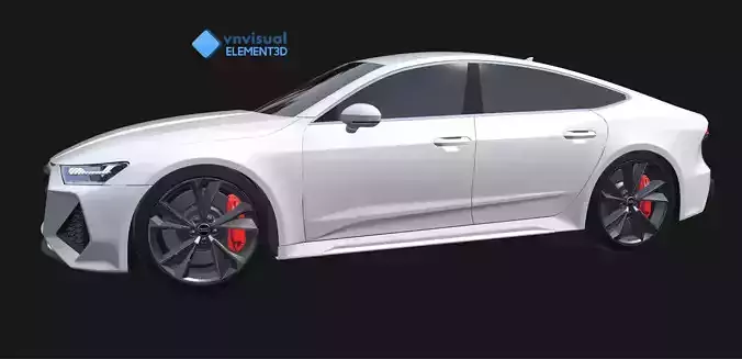 E3D - 2020 Audi RS7 Sportback 