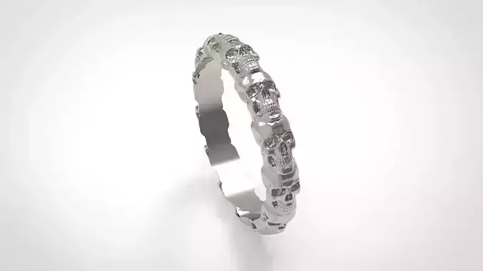 Skull Ring in Eu Sizes
