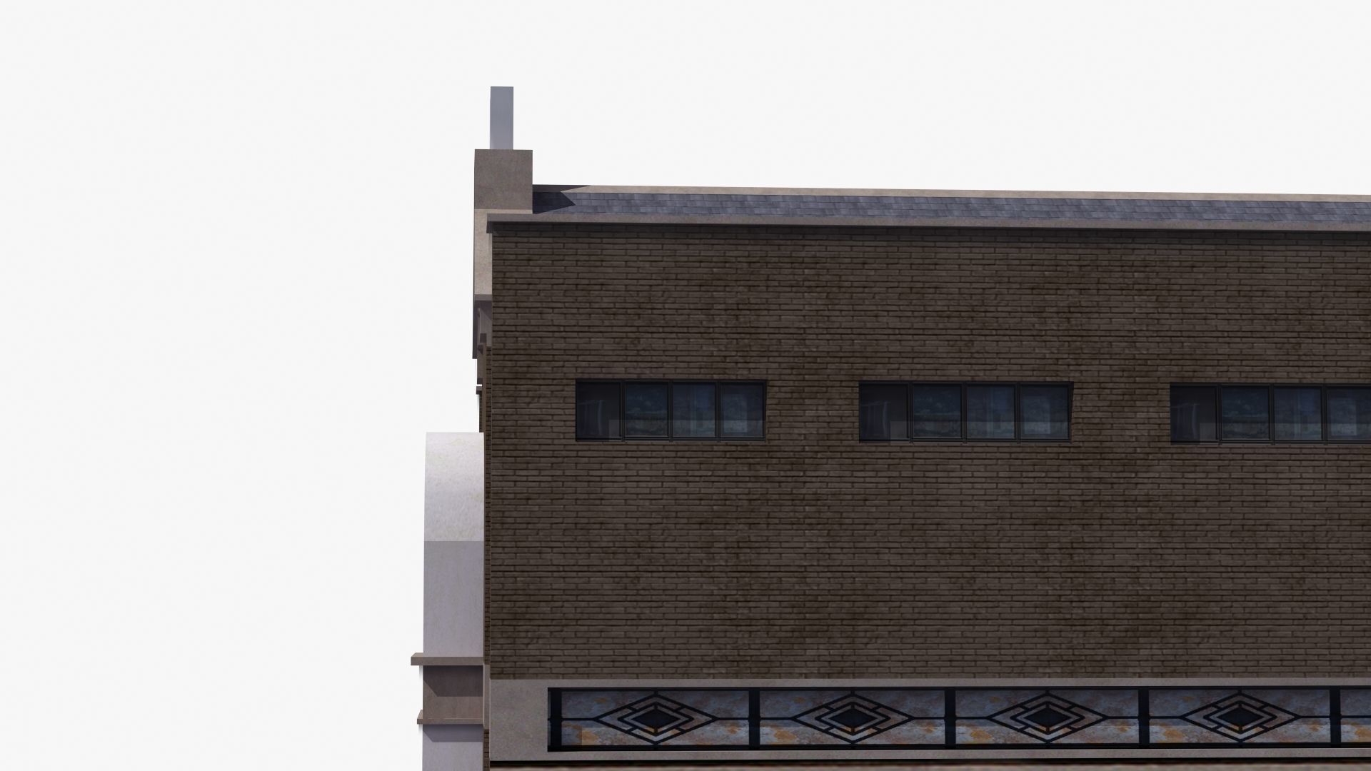 Synagogue church building 3D model_22