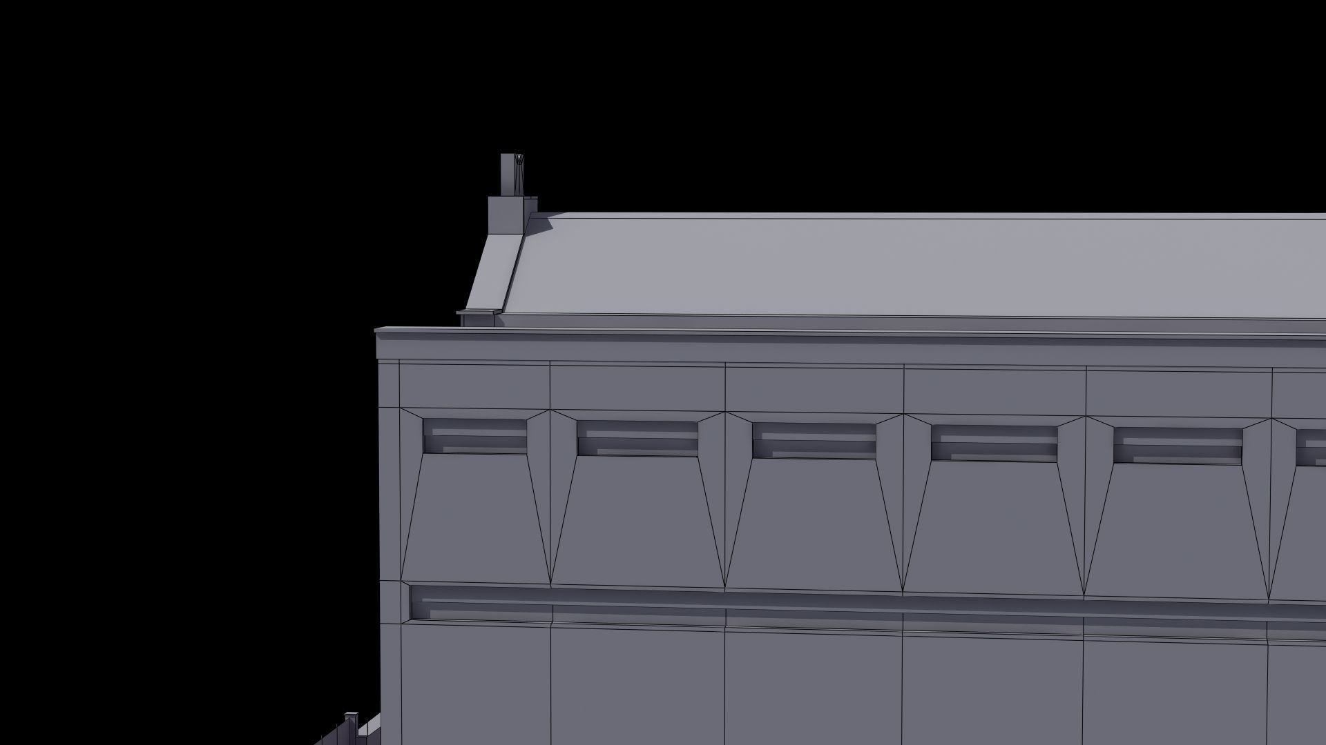 Synagogue church building 3D model_37