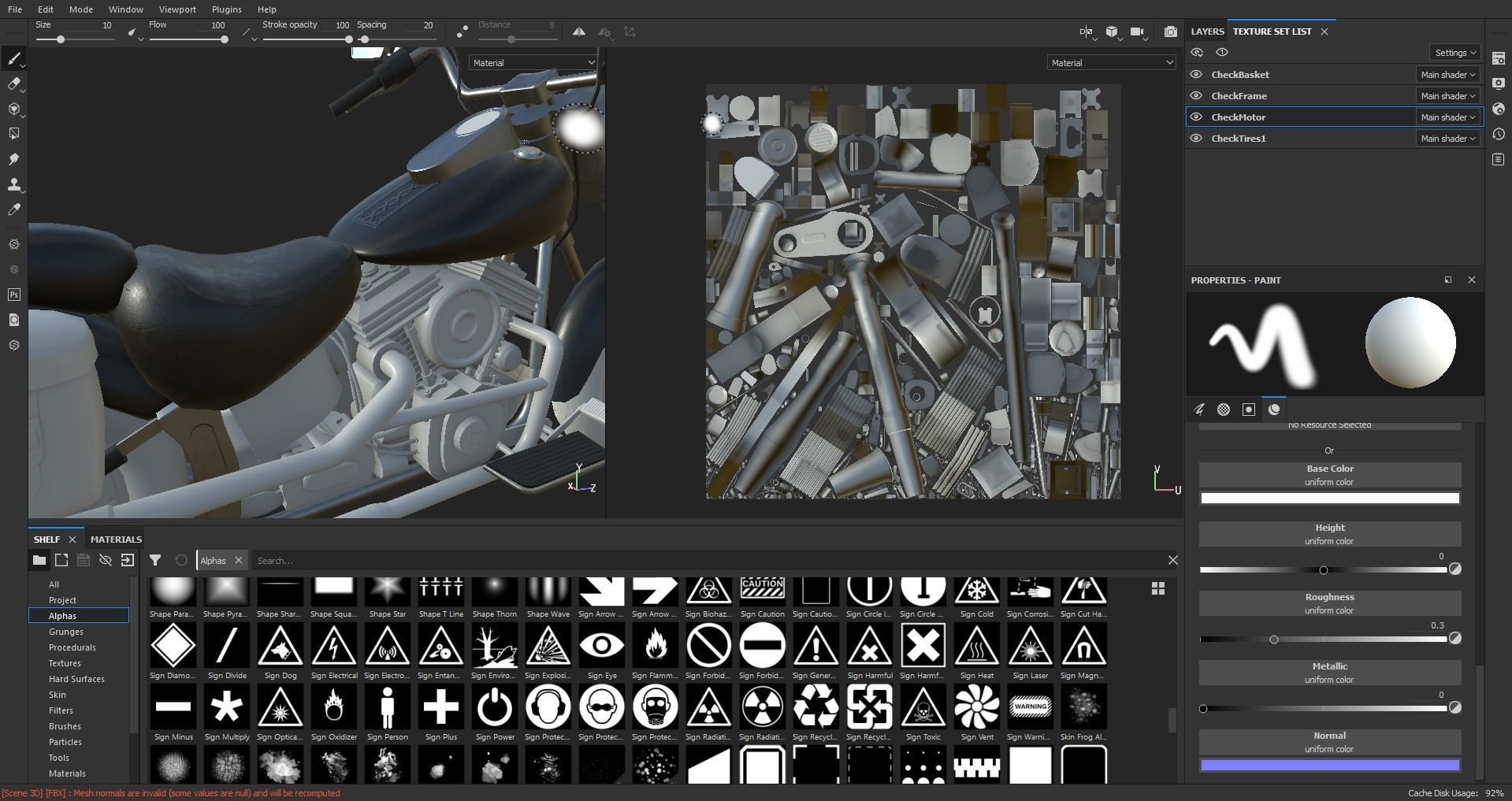 Substance Painter Tutorial - All Levels 3D model_5