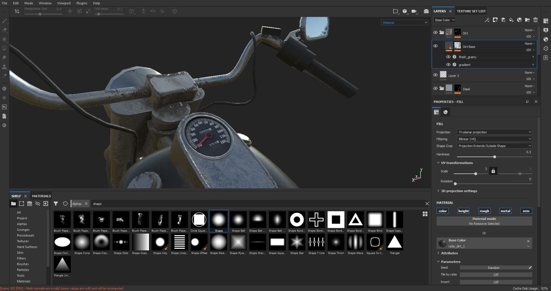 Substance Painter Tutorial - All Levels 3D model_3