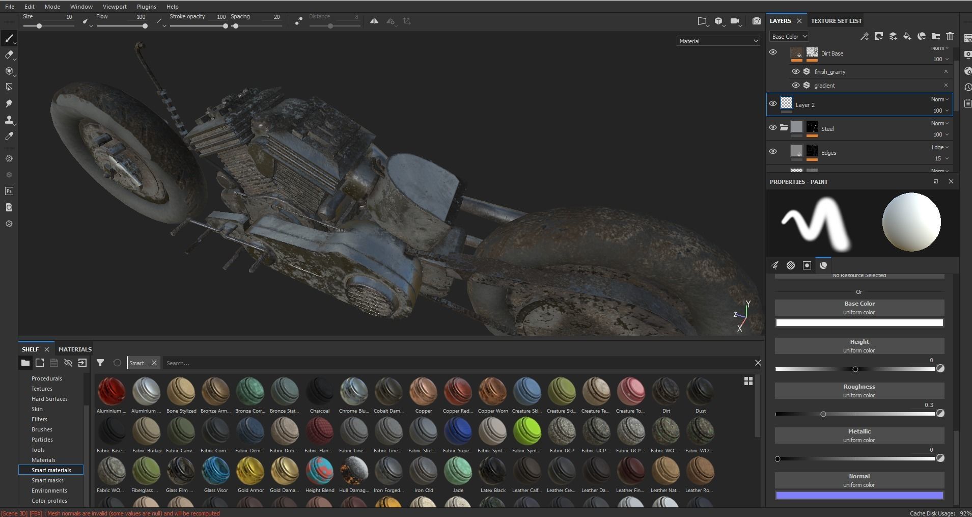 Substance Painter Tutorial - All Levels 3D model_4