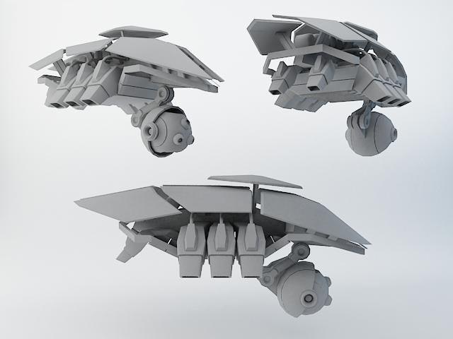 Robot SXZ200 3D model_1