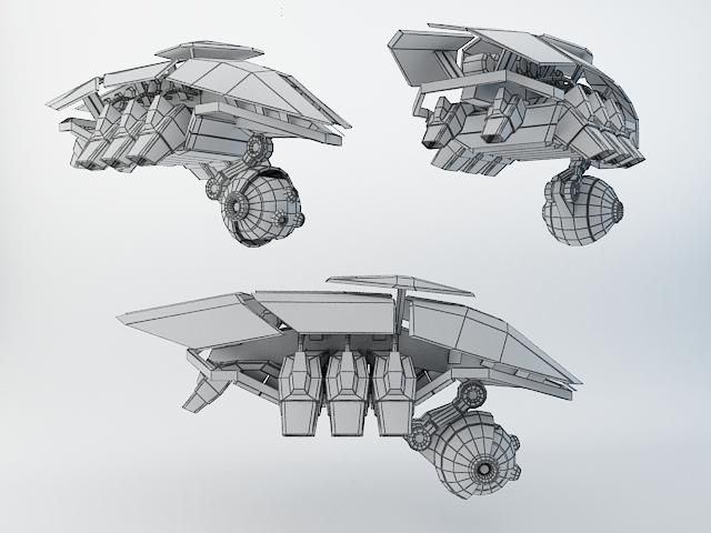 Robot SXZ200 3D model_2