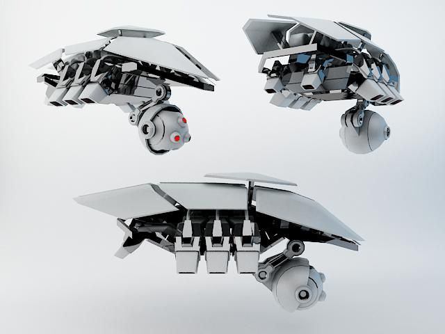 Robot SXZ200 3D model_0