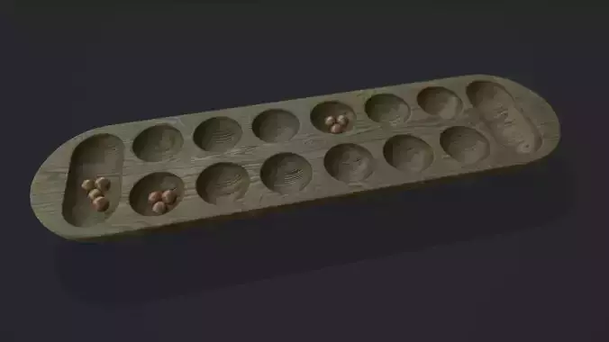 Awele Awale  board game