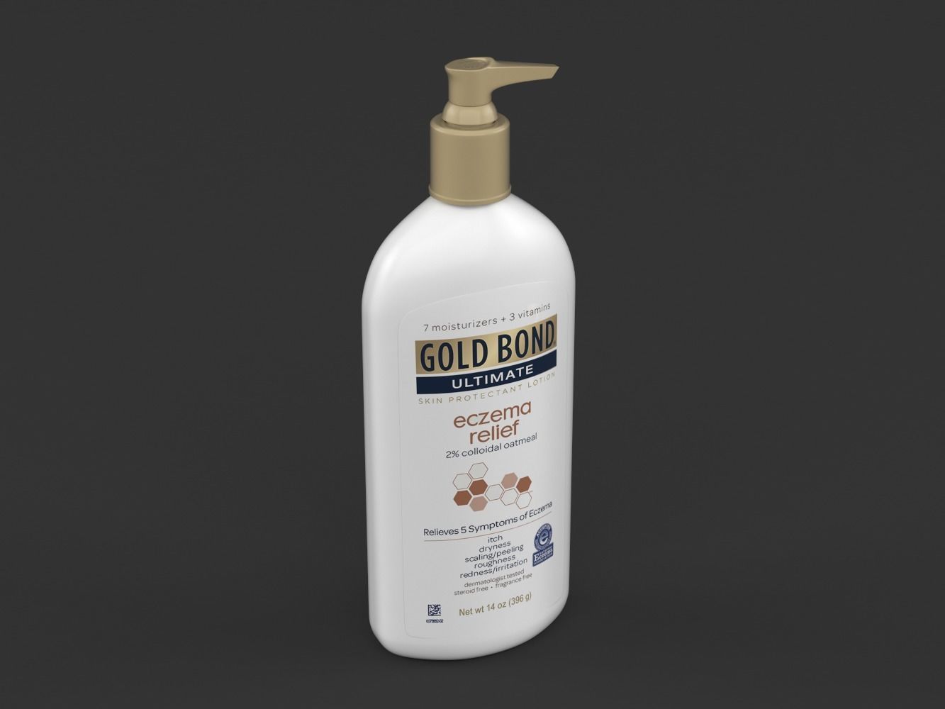 Gold Bond Ultimate Eczema Relief Lotion 3D model_3