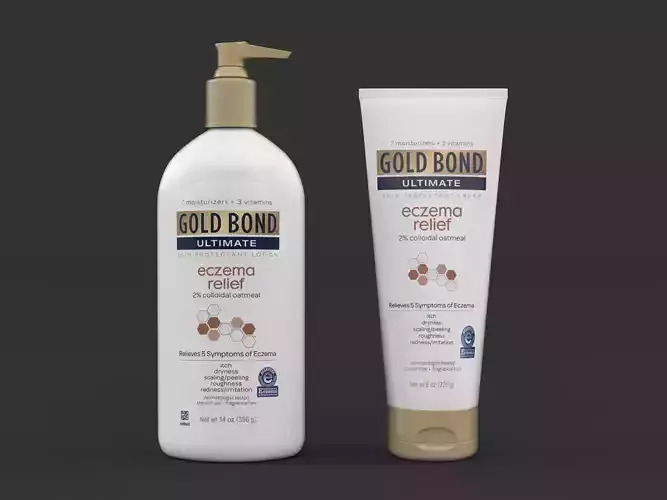 Gold Bond Ultimate Eczema Relief Lotion 3D model