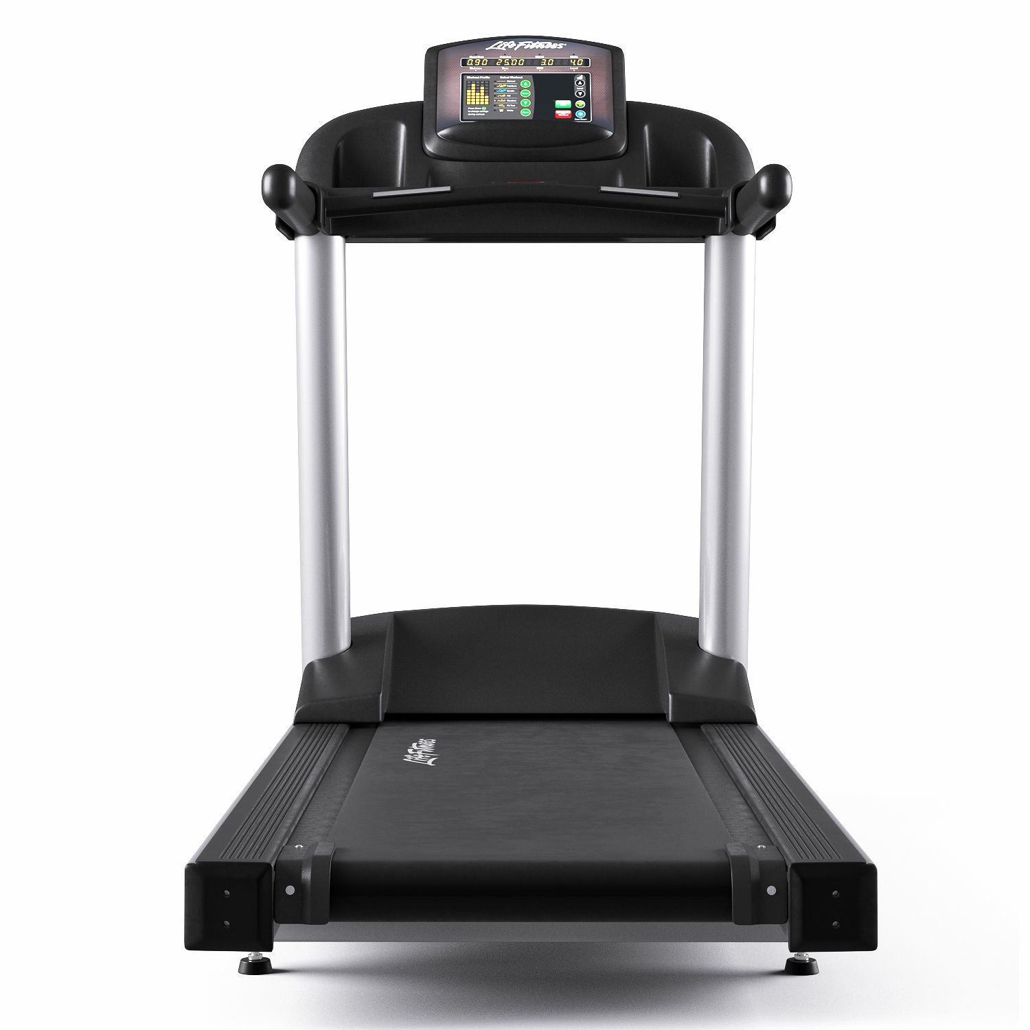 Lifefitness Activate Series Treadmill 3D model_2