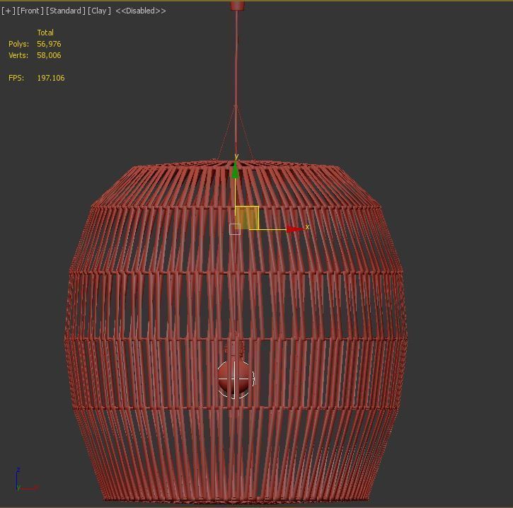 bamboo lamp 22 3D model_2