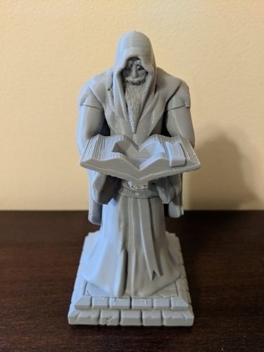 Mage D20 Holder  3D print model_3