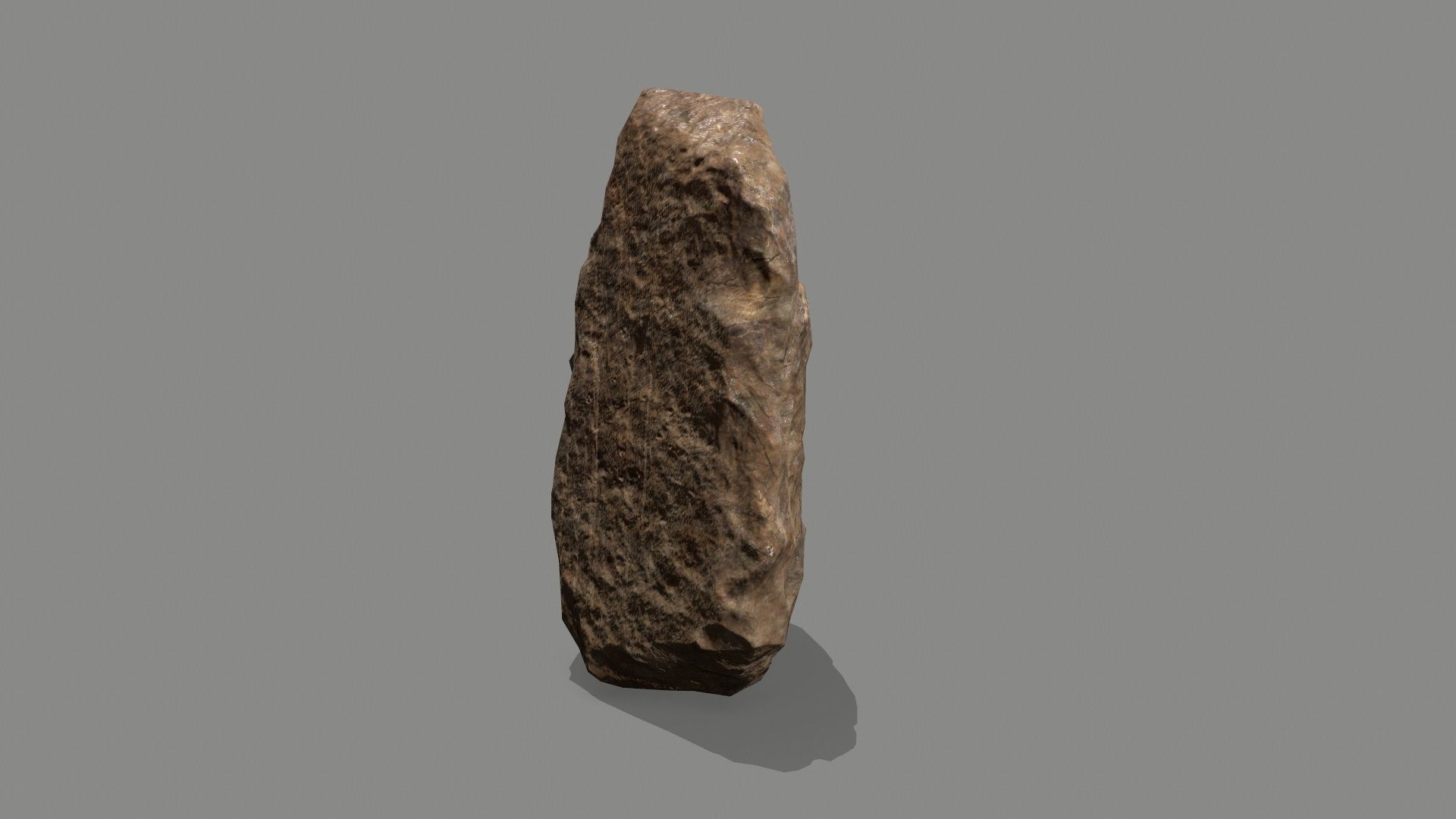 rocks rock Low-poly 3D model_2