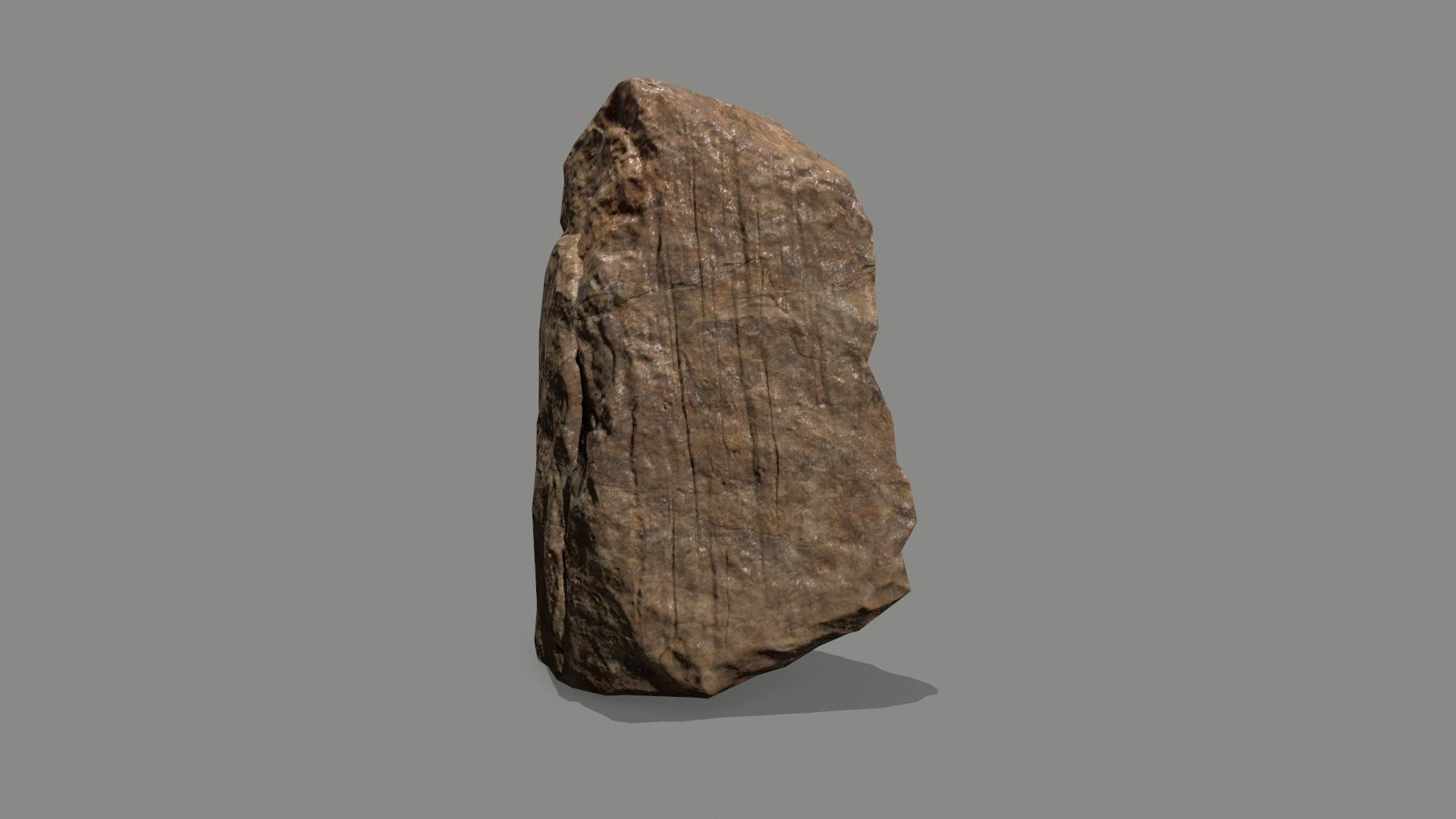 rocks rock Low-poly 3D model_3