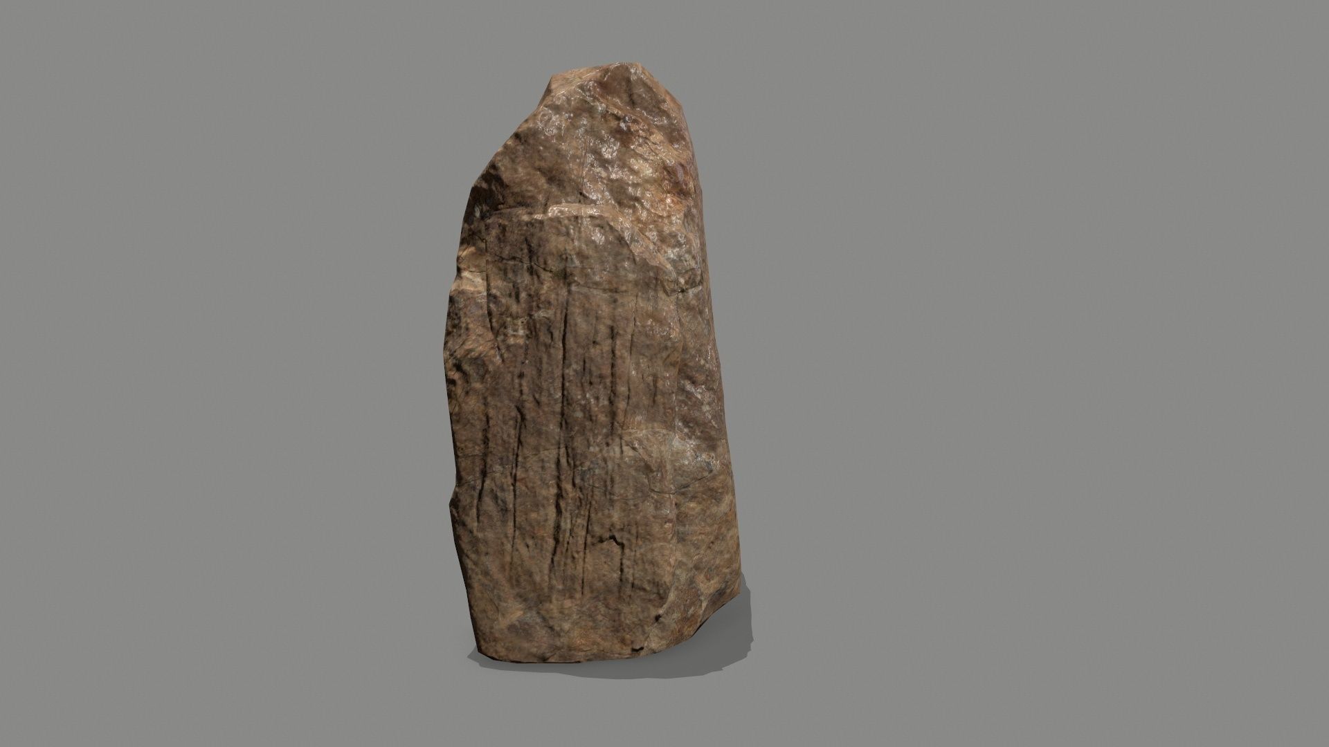 rocks rock Low-poly 3D model_4