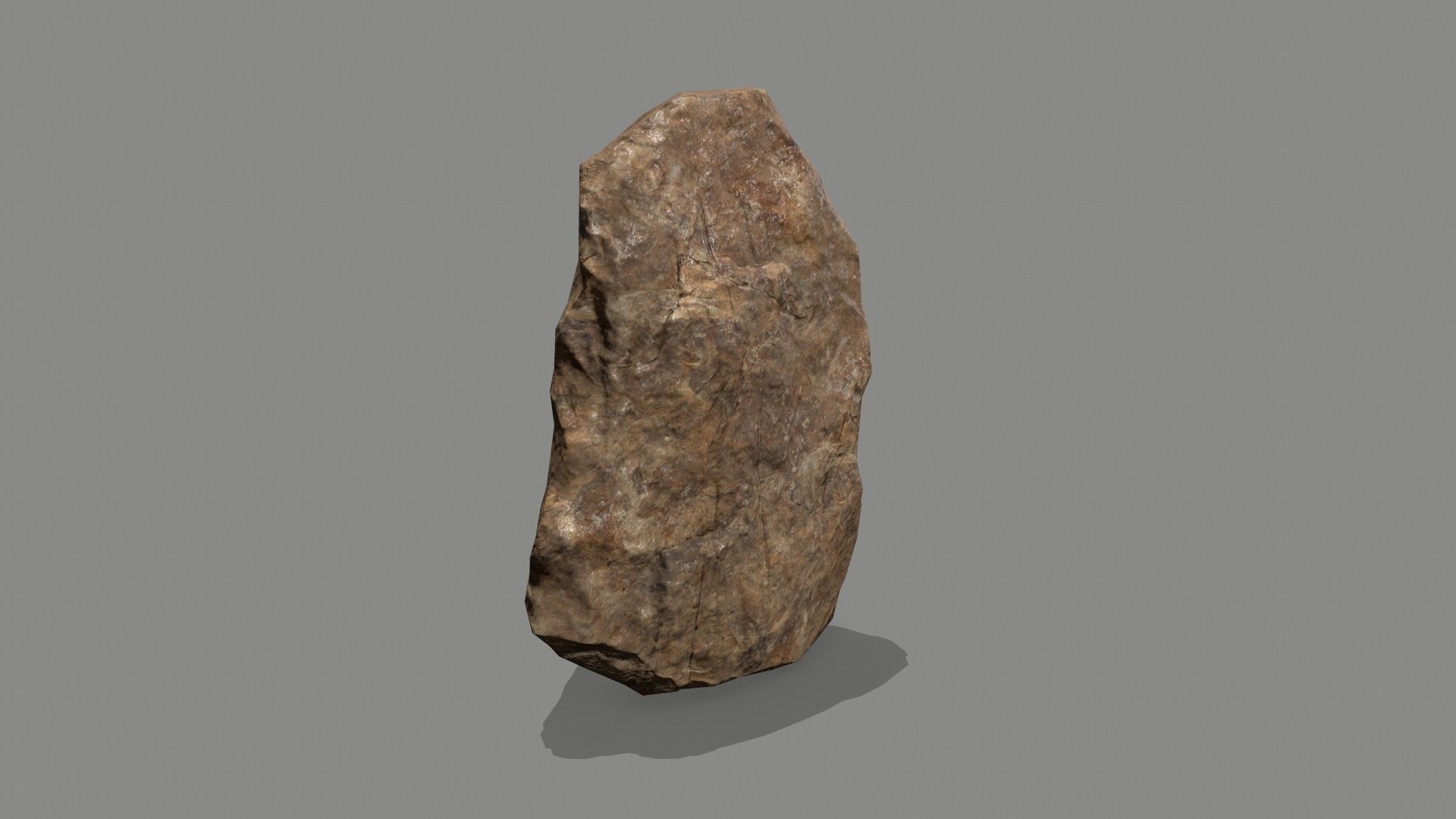 rocks rock Low-poly 3D model_1
