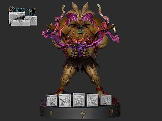 Exodia Yu Gi Oh 3D print model