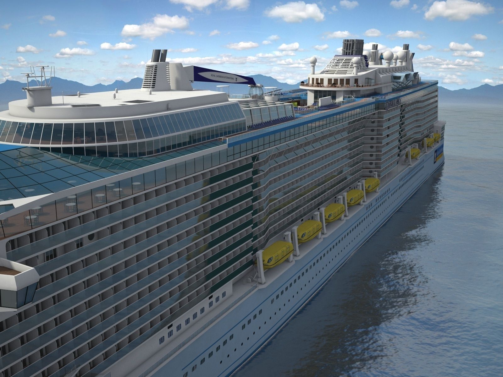 Quantum Of The Seas VRAY 3D model_6