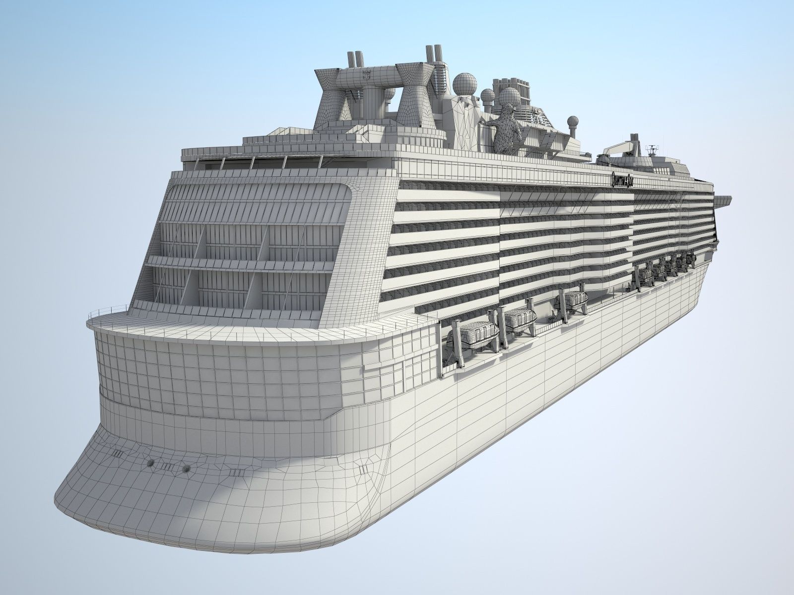 Quantum Of The Seas VRAY 3D model_17