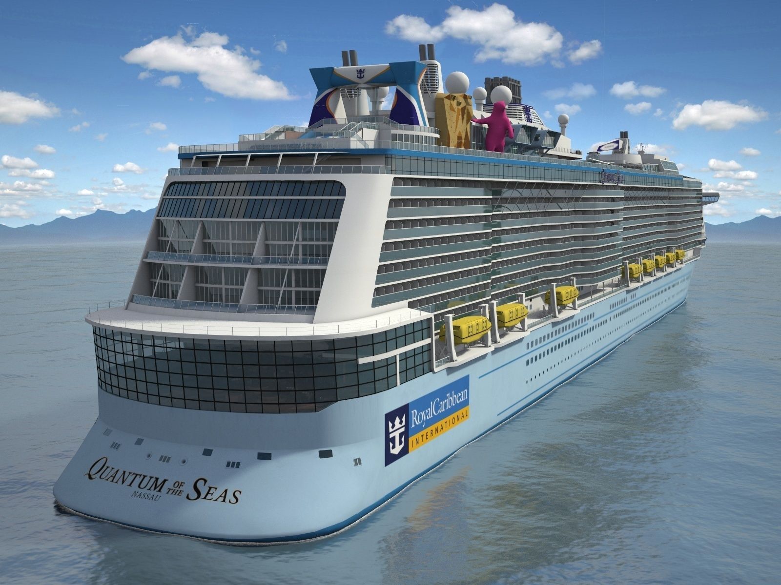 Quantum Of The Seas VRAY 3D model_1