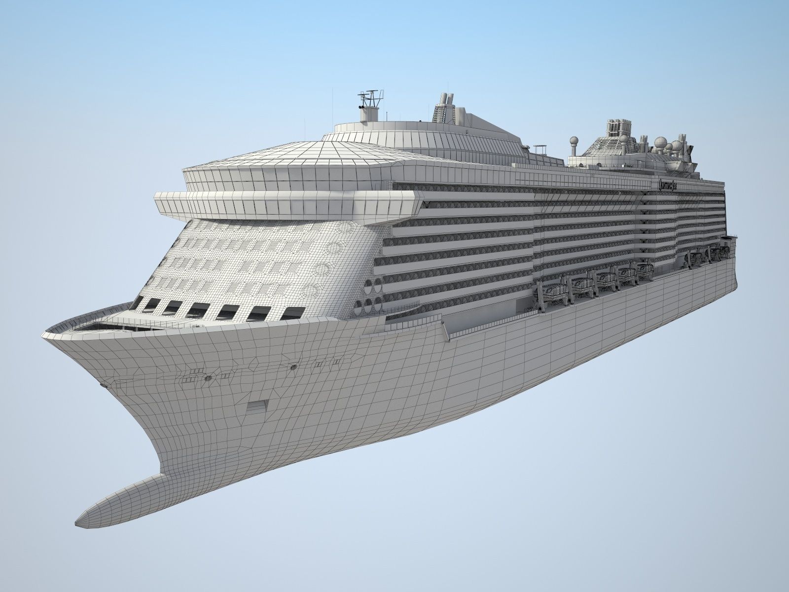 Quantum Of The Seas VRAY 3D model_15