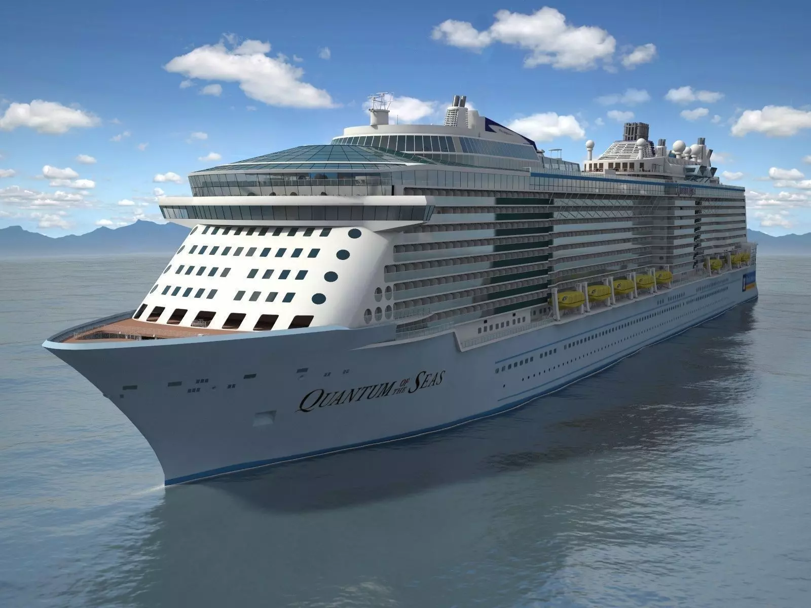 Quantum Of The Seas VRAY 3D model_0