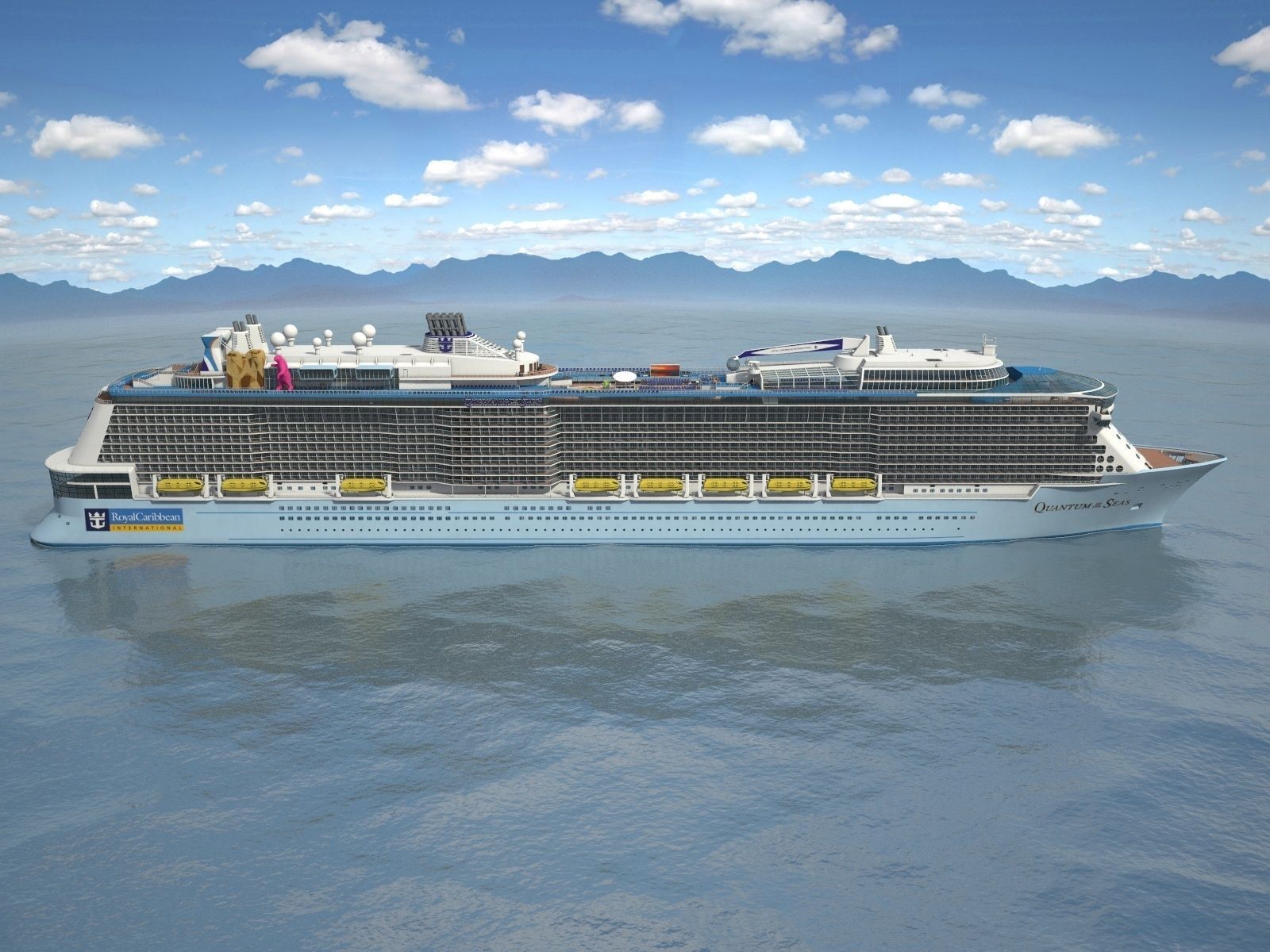 Quantum Of The Seas VRAY 3D model_8