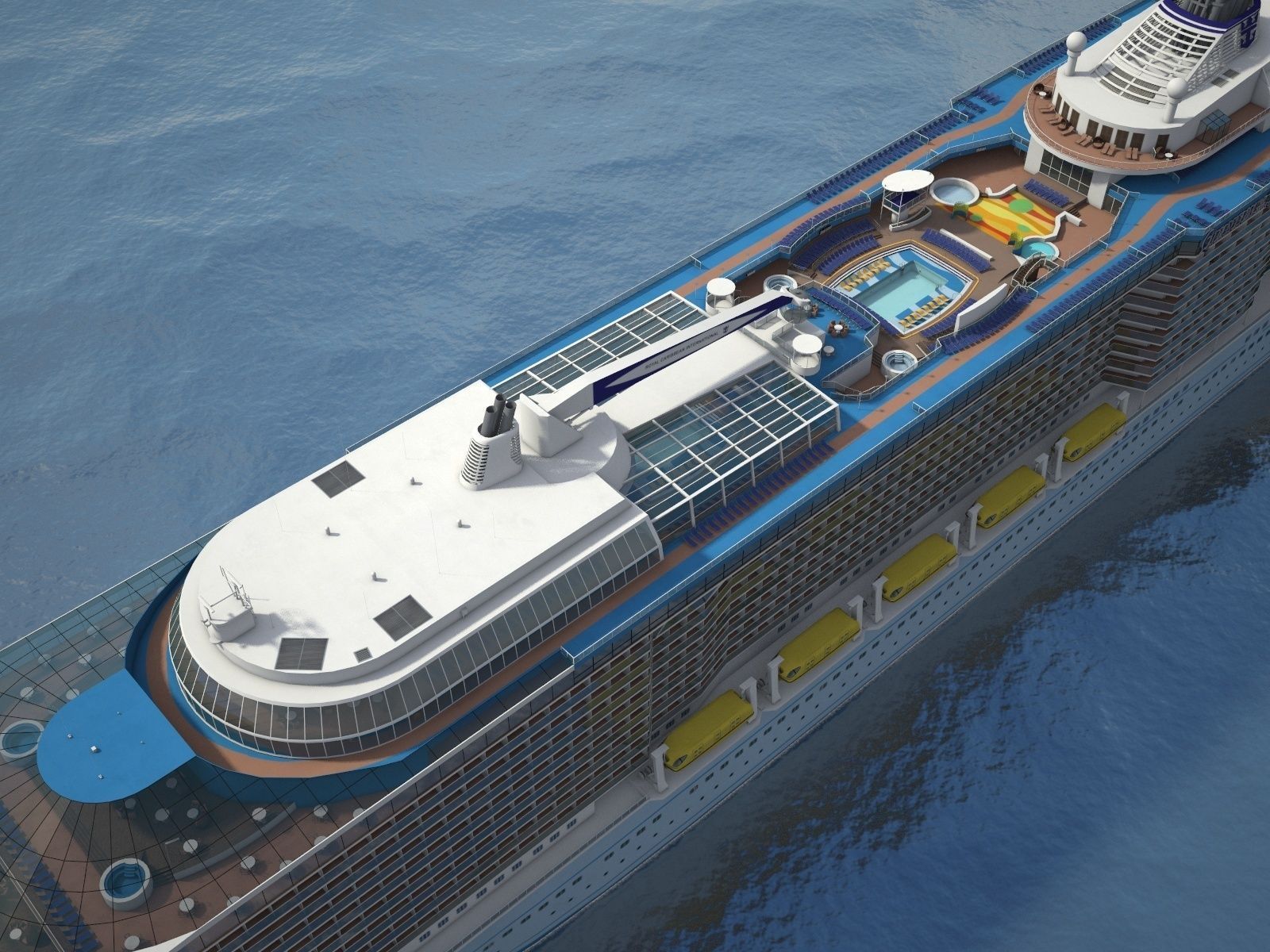 Quantum Of The Seas VRAY 3D model_11