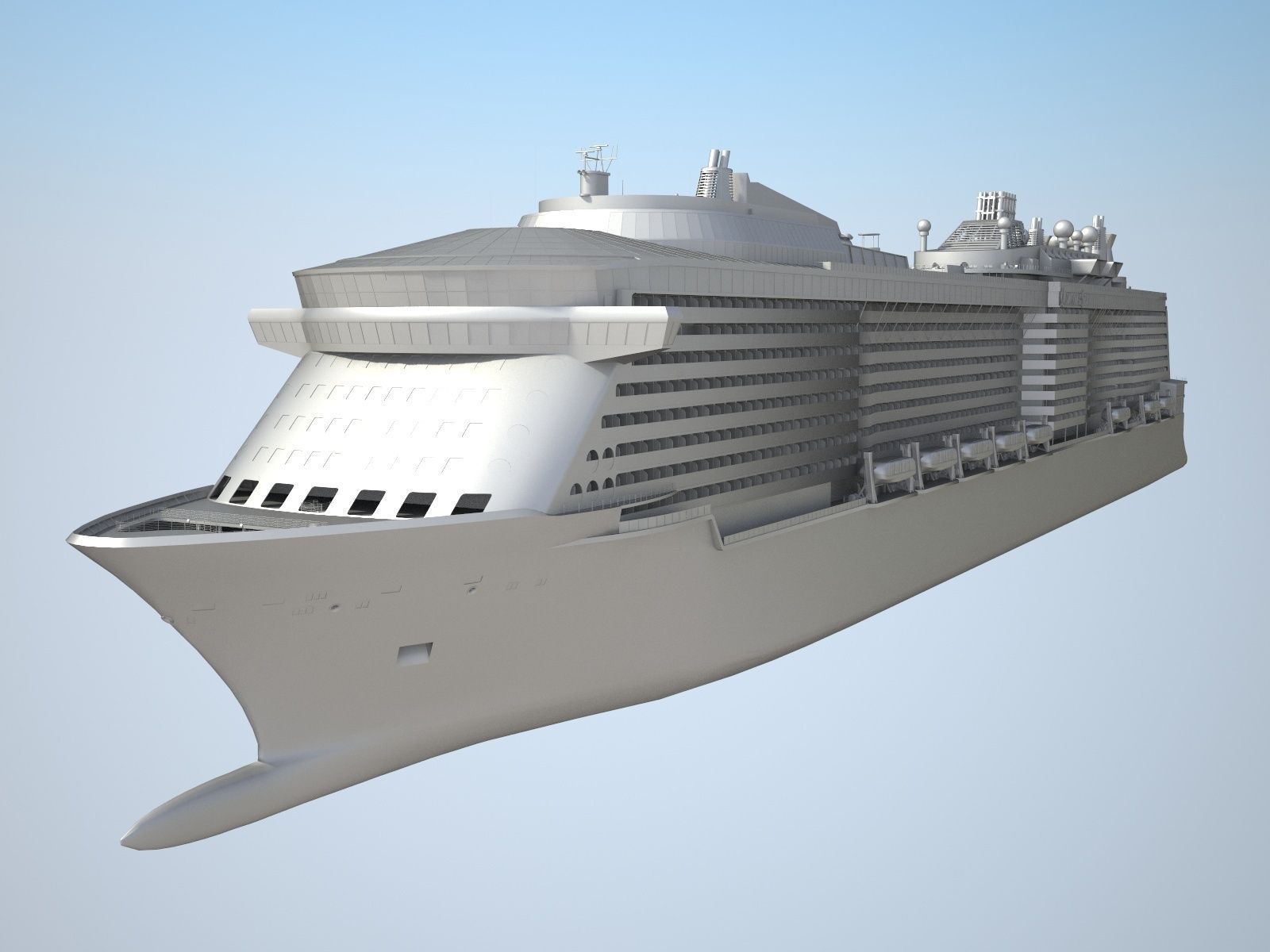 Quantum Of The Seas VRAY 3D model_7