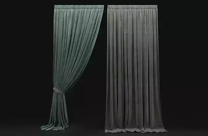 Curtain Green-18