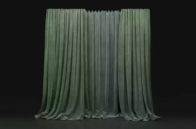 Curtain Green-21