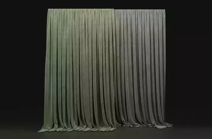 Curtain Green-22