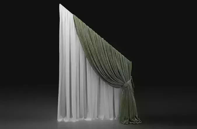 Curtain Green-23
