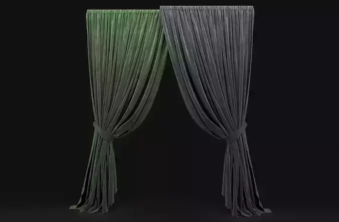 Curtain Green-26