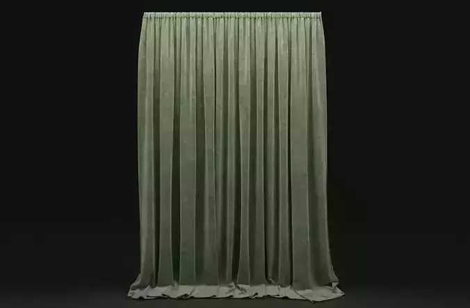 Curtain Green-28