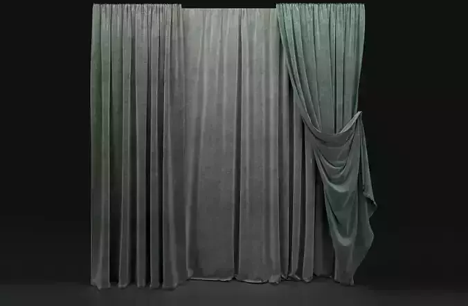 Curtain Green-30