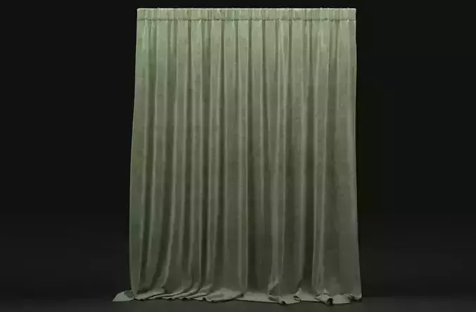 Curtain Green-34
