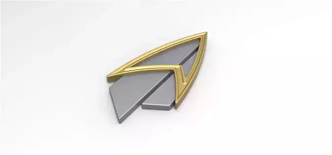 Badge from Star Trek Picard version 2