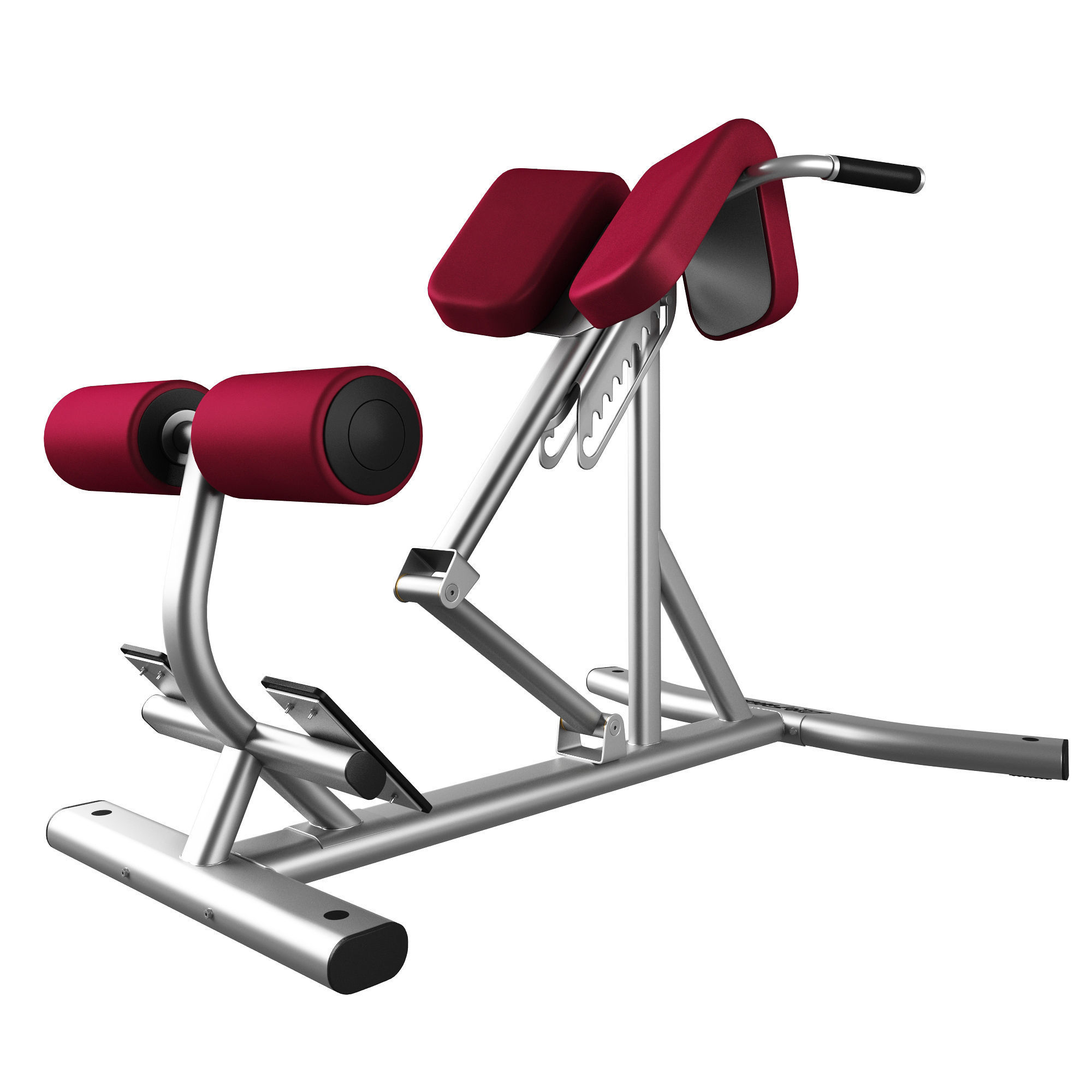 Lifefitness Signature Series Back Extension 3D model_2