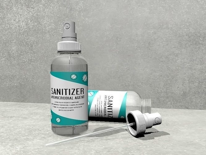 sanitizer  antiseptic 3D model