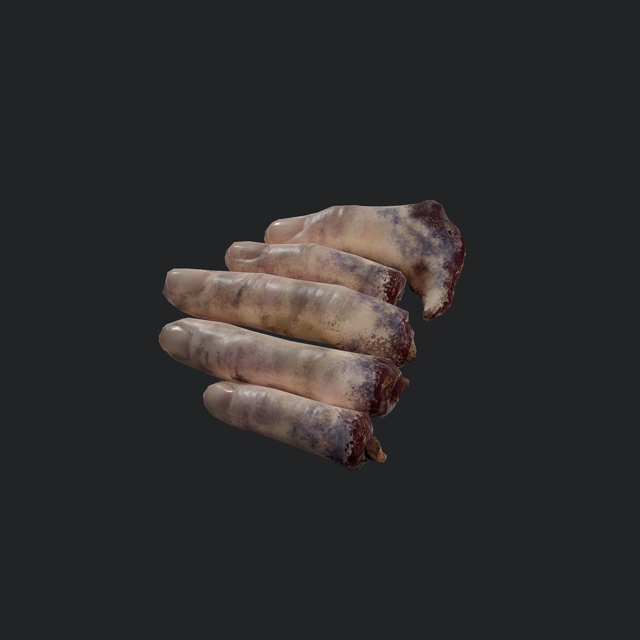 Severed Body Parts Pack 3D Model Collection_29