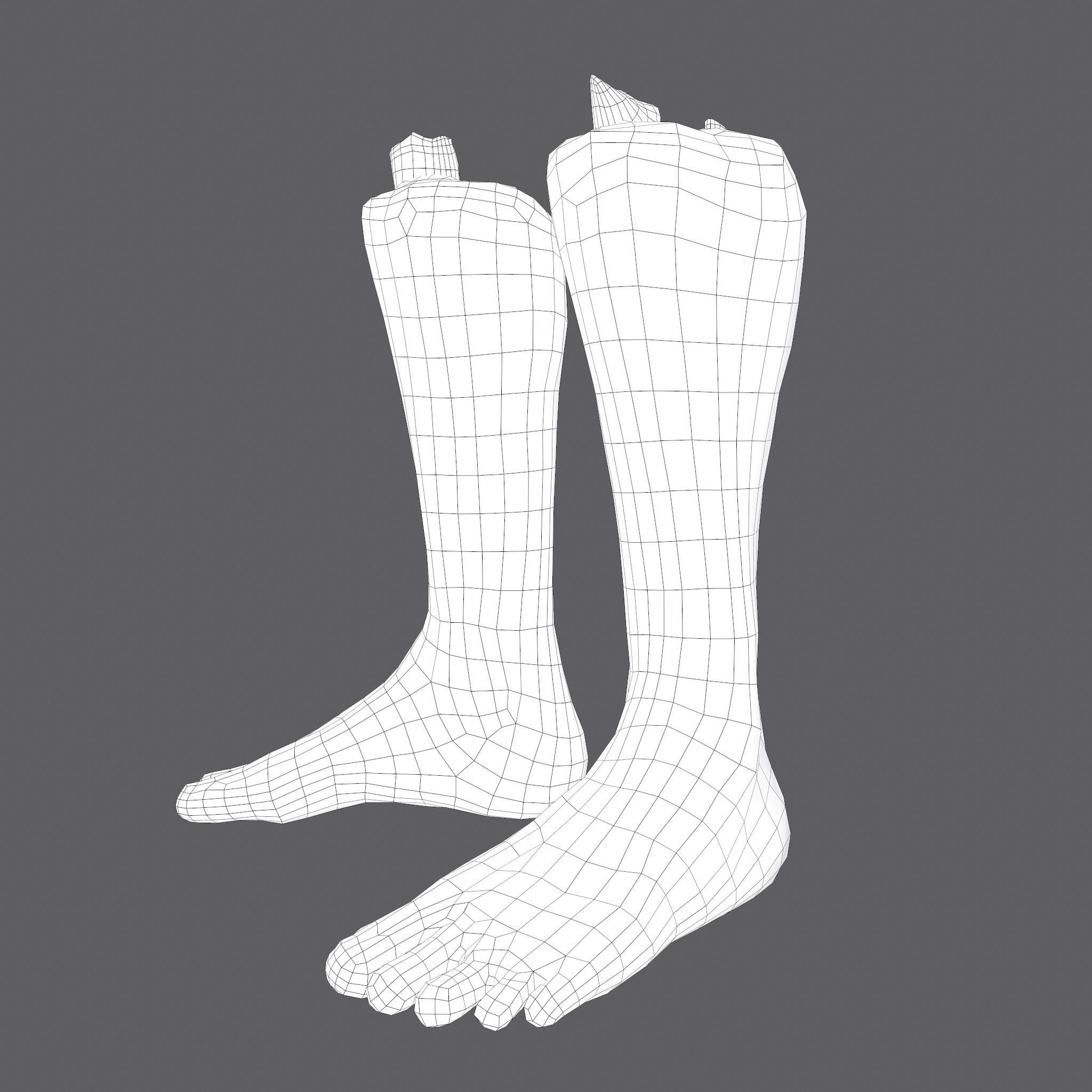 Severed Body Parts Pack 3D Model Collection_53