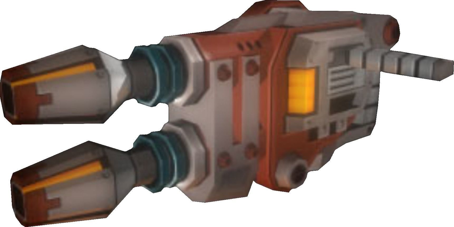 n90 Hurricane model ratchet and clank 3 3D model_9