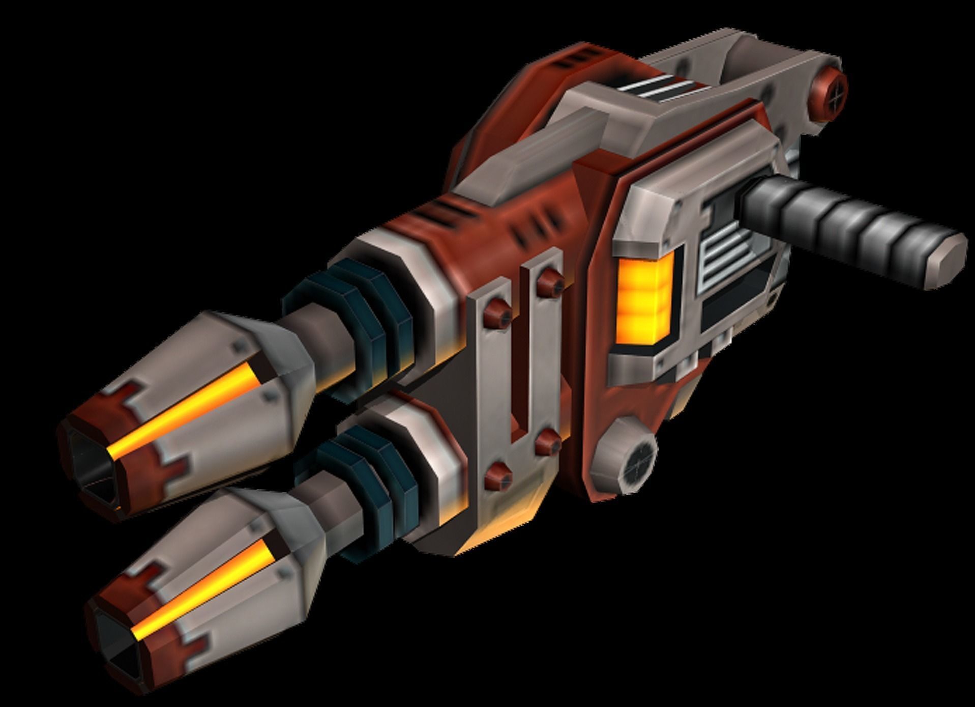 n90 Hurricane model ratchet and clank 3 3D model_8