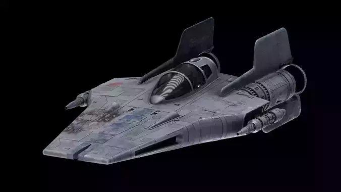 RZ-2 A-WING 3D model