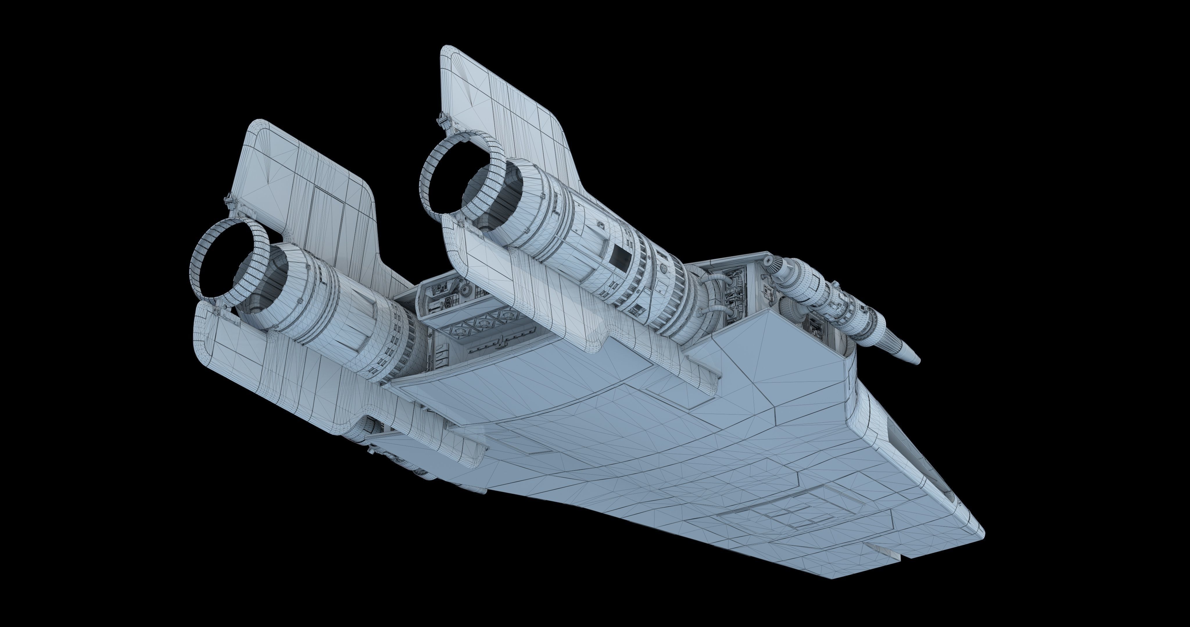 RZ-2 A-WING 3D model_18