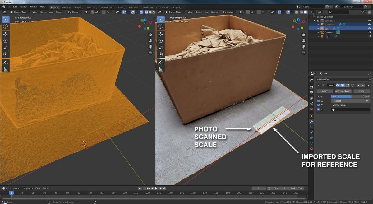 6 Inch Steel Scale Low-poly 3D model_9