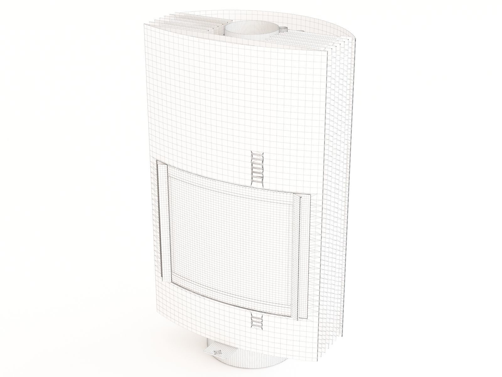 Fireplace 05 3D model_1